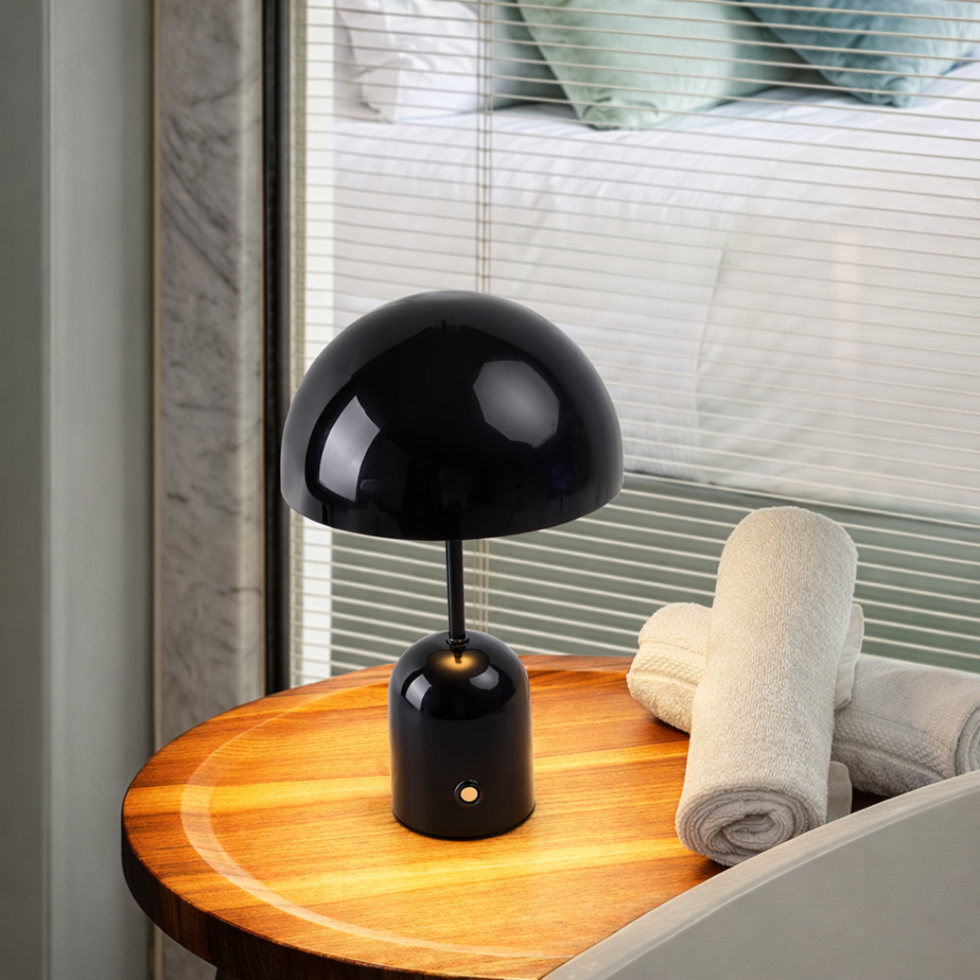 Luminária Abajur de Mesa Bell Lumine Touch 30cm