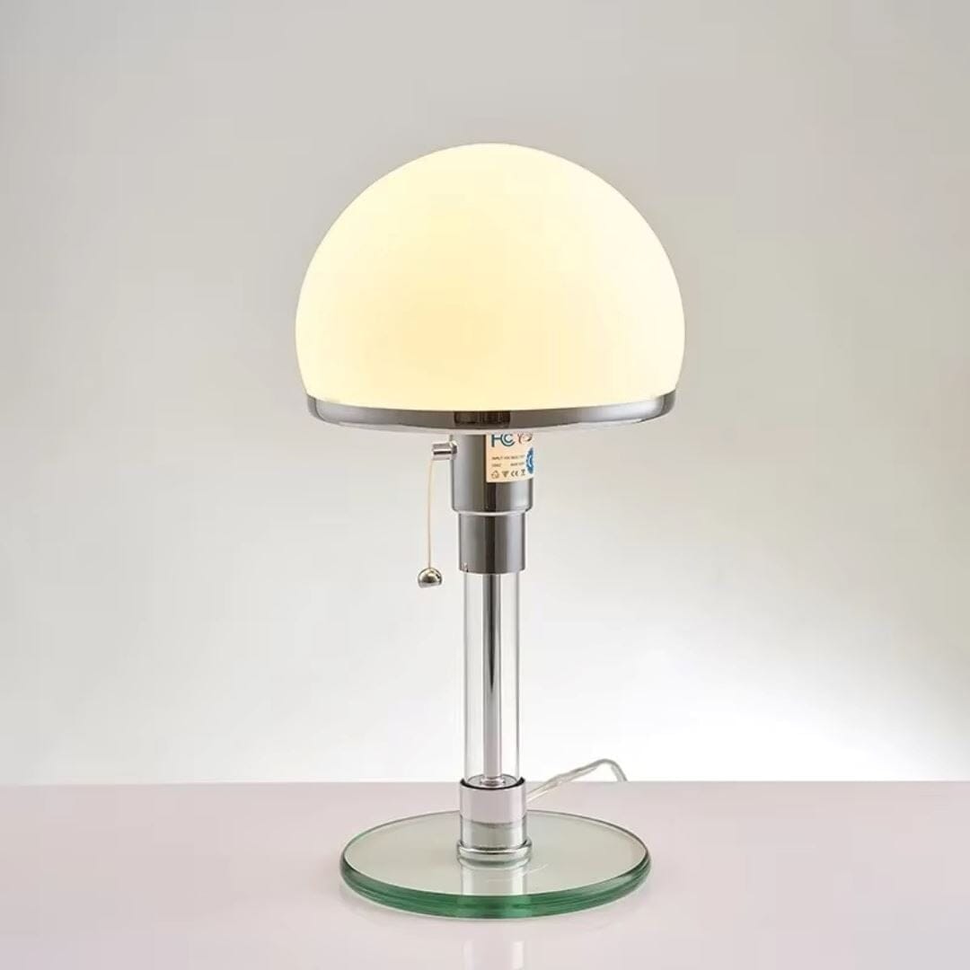 Luminária Abajur de Mesa Orby Glass