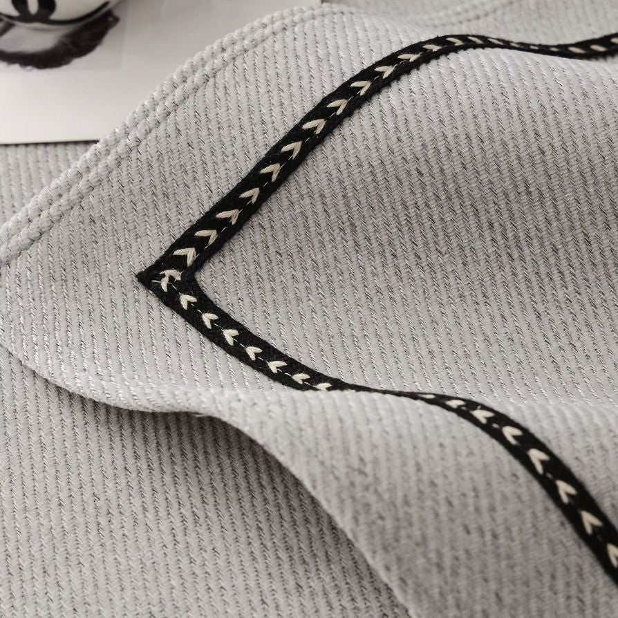 Capa de Sofá Chenille Supreme Soft Gray – Antiderrapante e Proteção