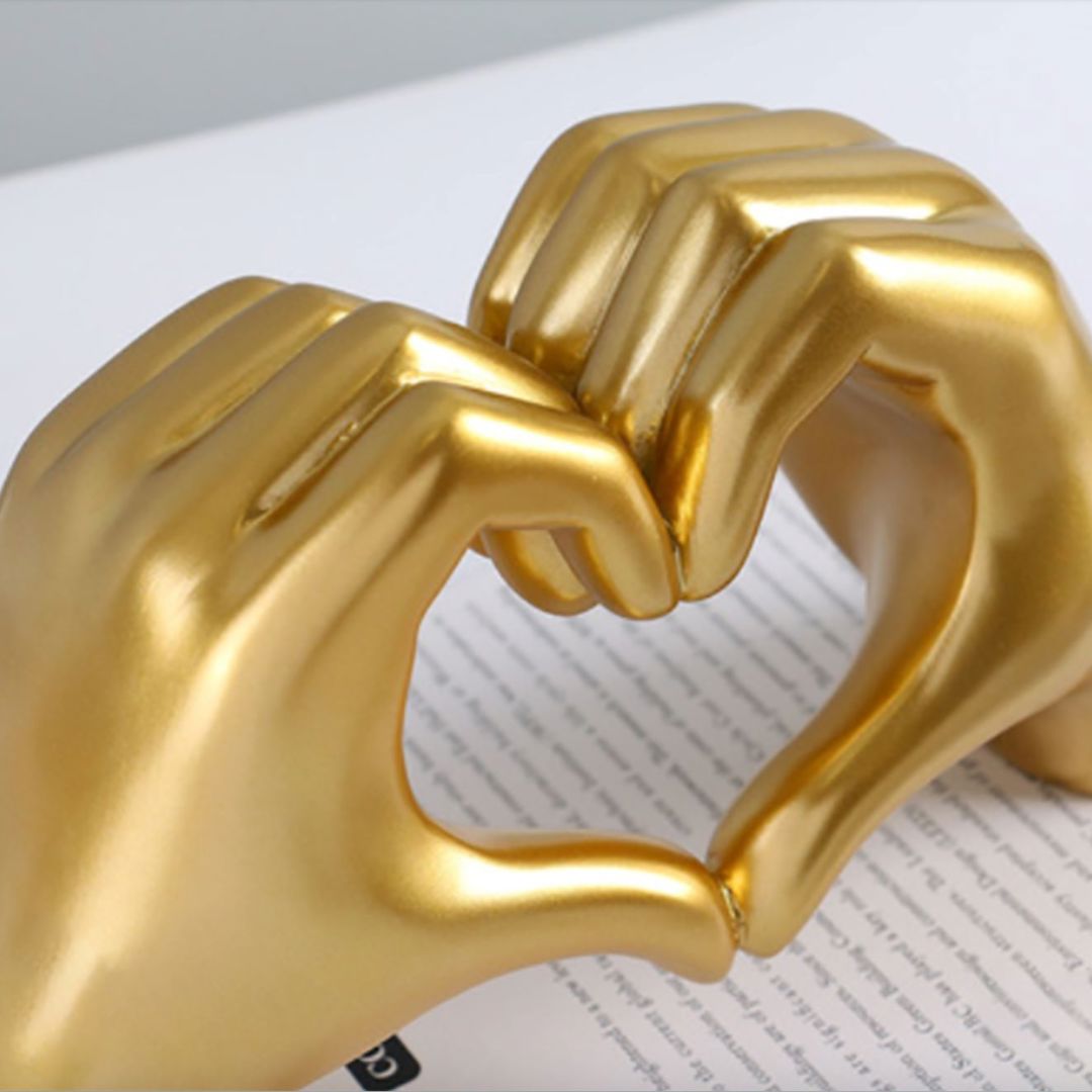 Escultura de Coração - In Love