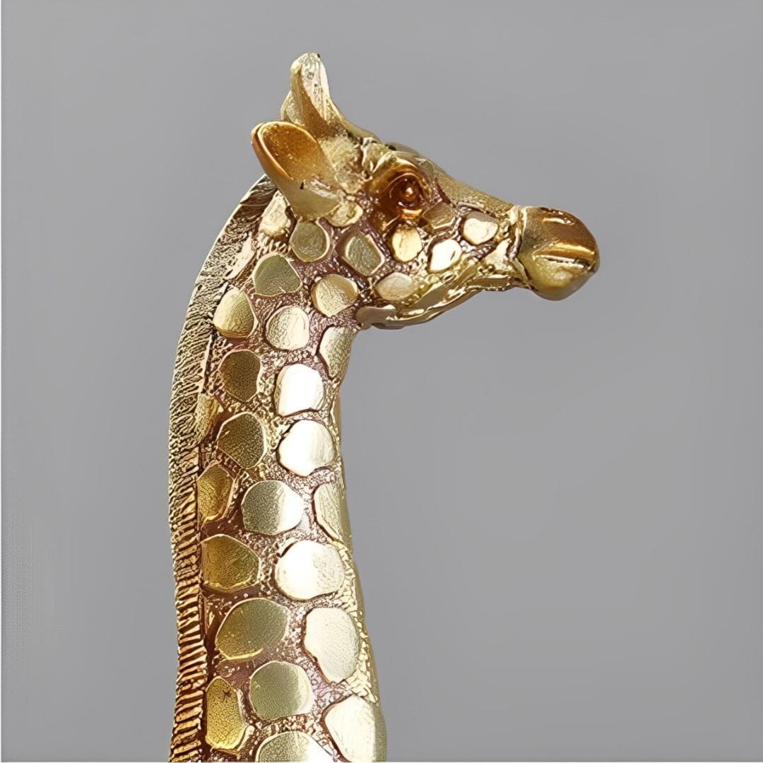 Escultura Decorativa Moderna Girafas