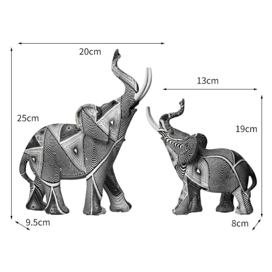 Escultura Elefante Pintura Origami