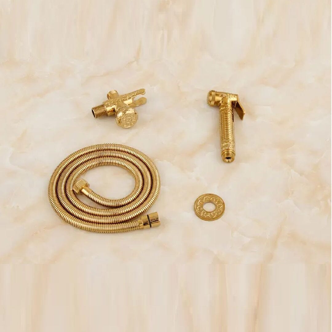 Kit Ducha Higiênica Vintage Golden