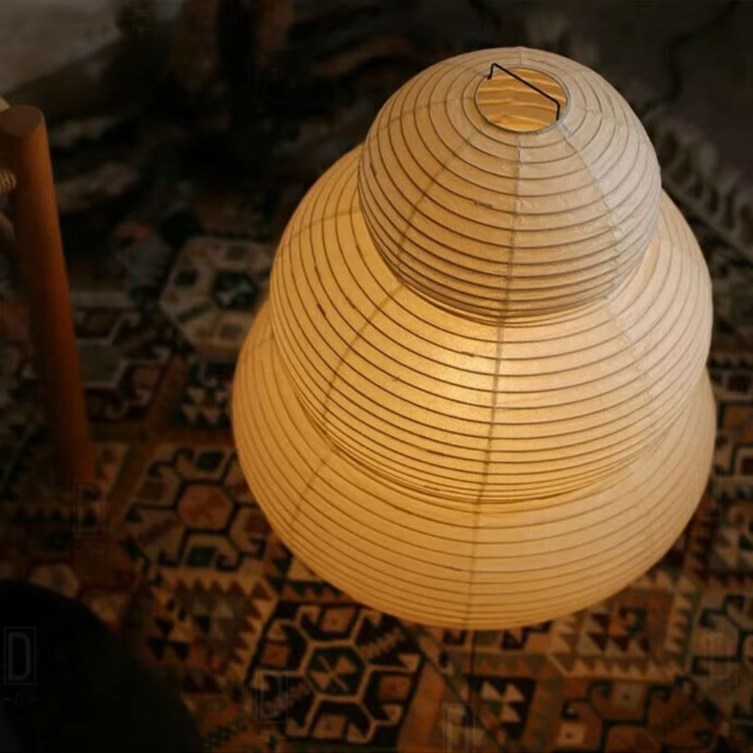 Luminária Abajur de Chão Artesanal Bohara 60cm