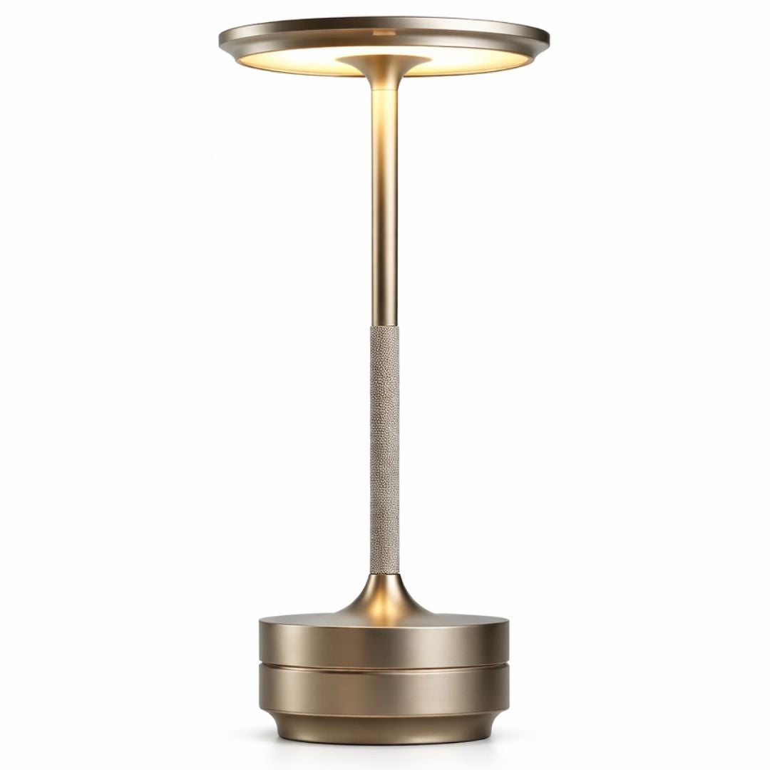 Luminária Abajur de Mesa Candeeiro Touch Essenza Recarregável USB