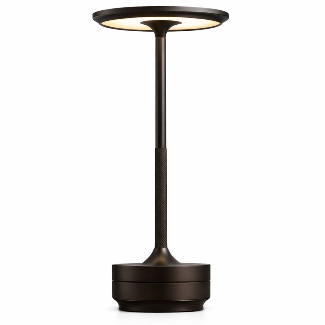 Luminária Abajur de Mesa Candeeiro Touch Essenza Recarregável USB