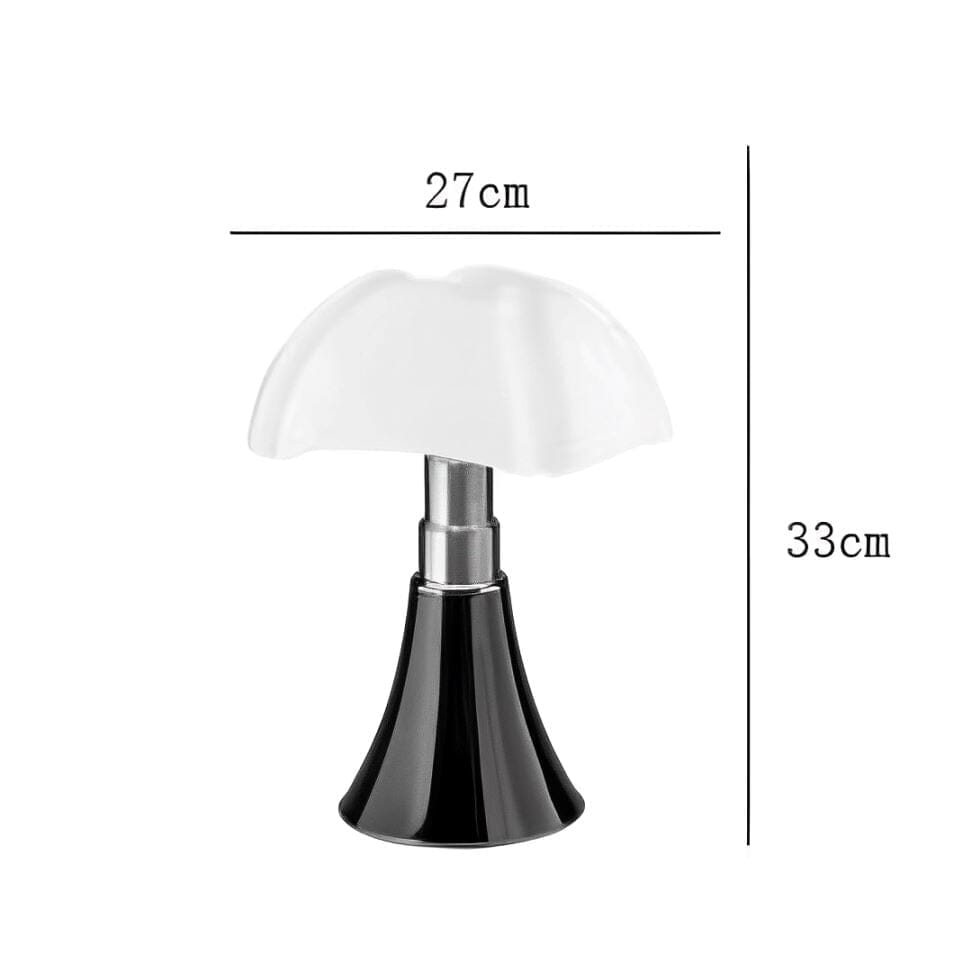 Luminária Abajur de Mesa Cúpula em Pétalas