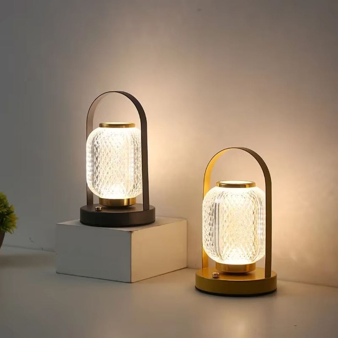 Luminária Abajur de Mesa Luar Touch Móvel
