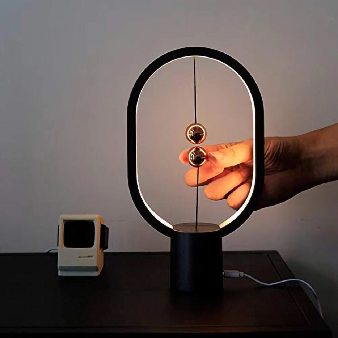 Luminária Abajur de Mesa Magnética Equilibrium Led