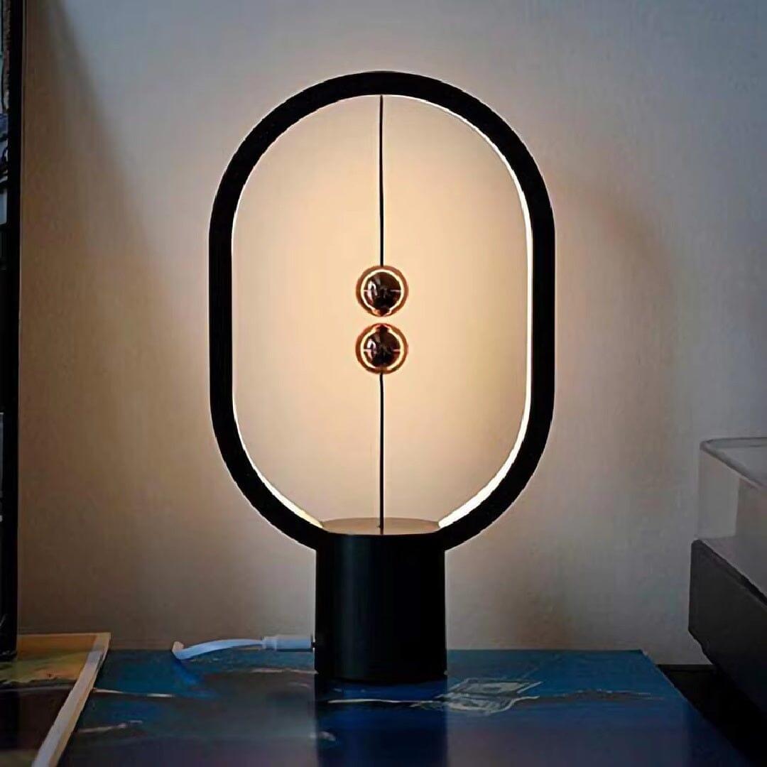 Luminária Abajur de Mesa Magnética Equilibrium Led