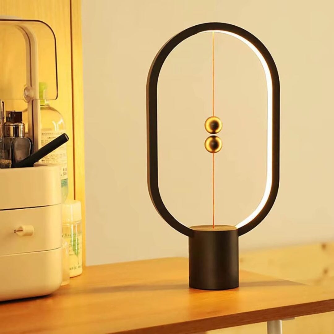 Luminária Abajur de Mesa Magnética Equilibrium Led