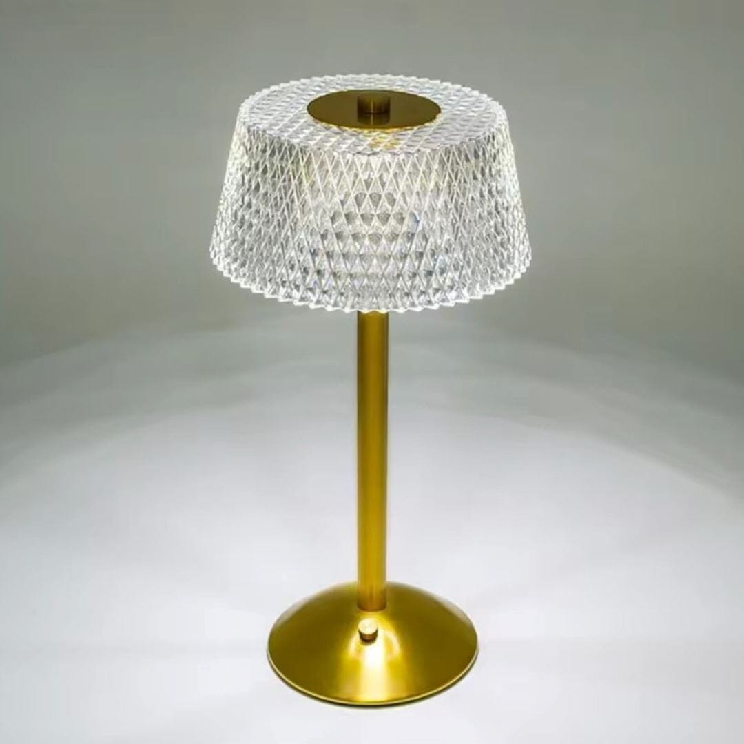 Luminária Abajur de Mesa Luzzo Touch Led USB