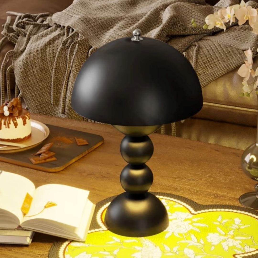 Luminária Abajur de Mesa Mushroom Dainty Touch 30cm