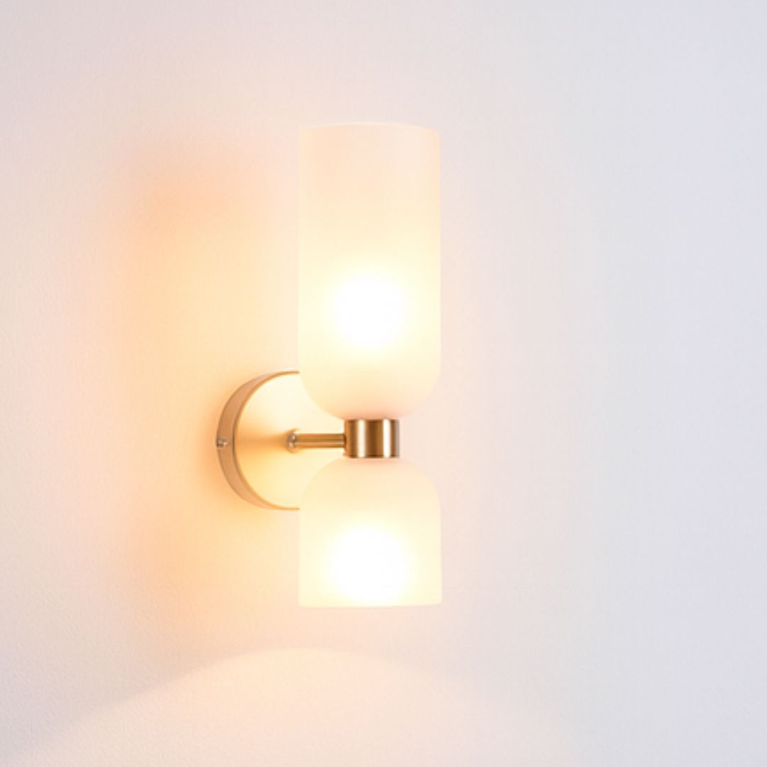 Luminária Arandela de Parede Douratto Dupla 35cm