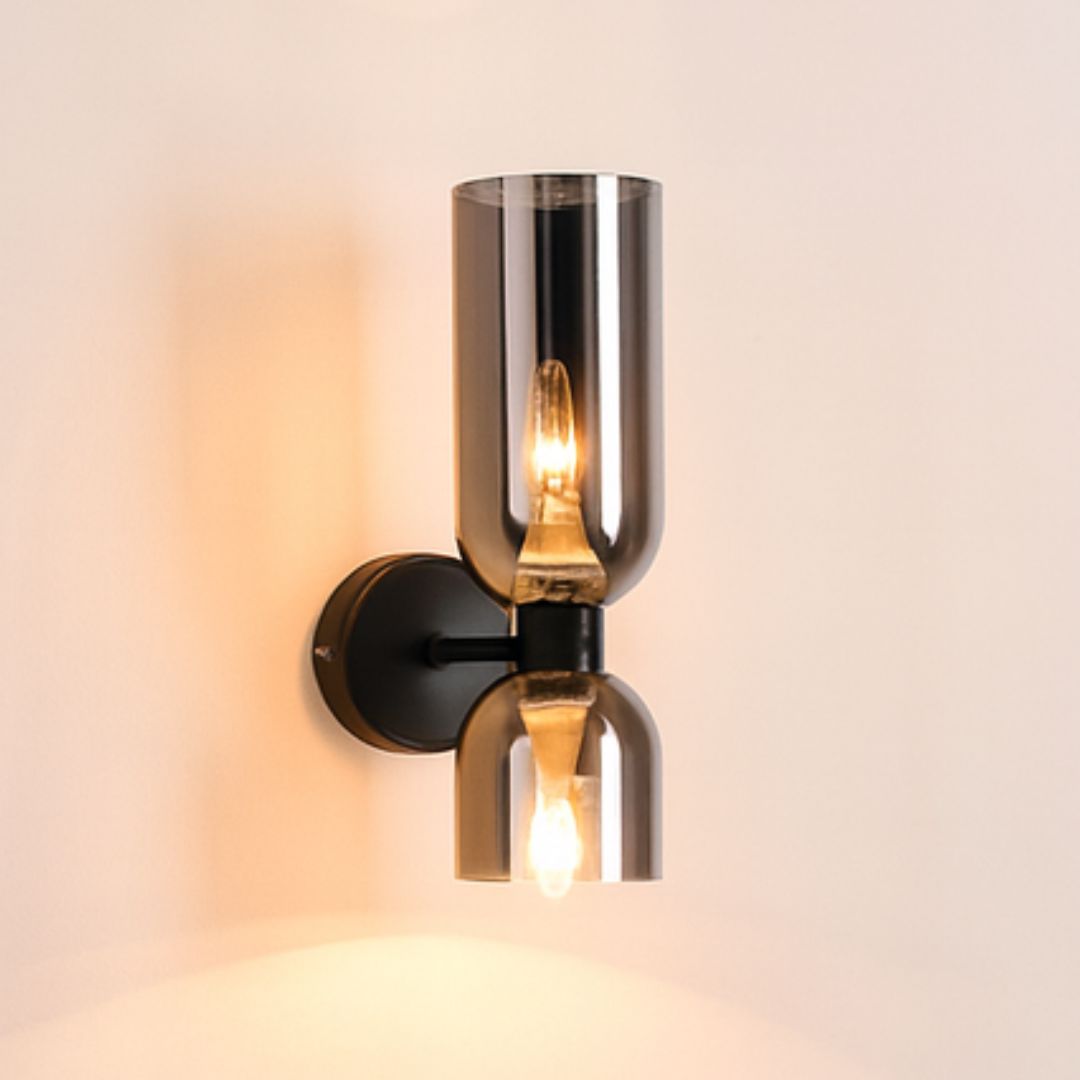 Luminária Arandela de Parede Douratto Dupla 35cm