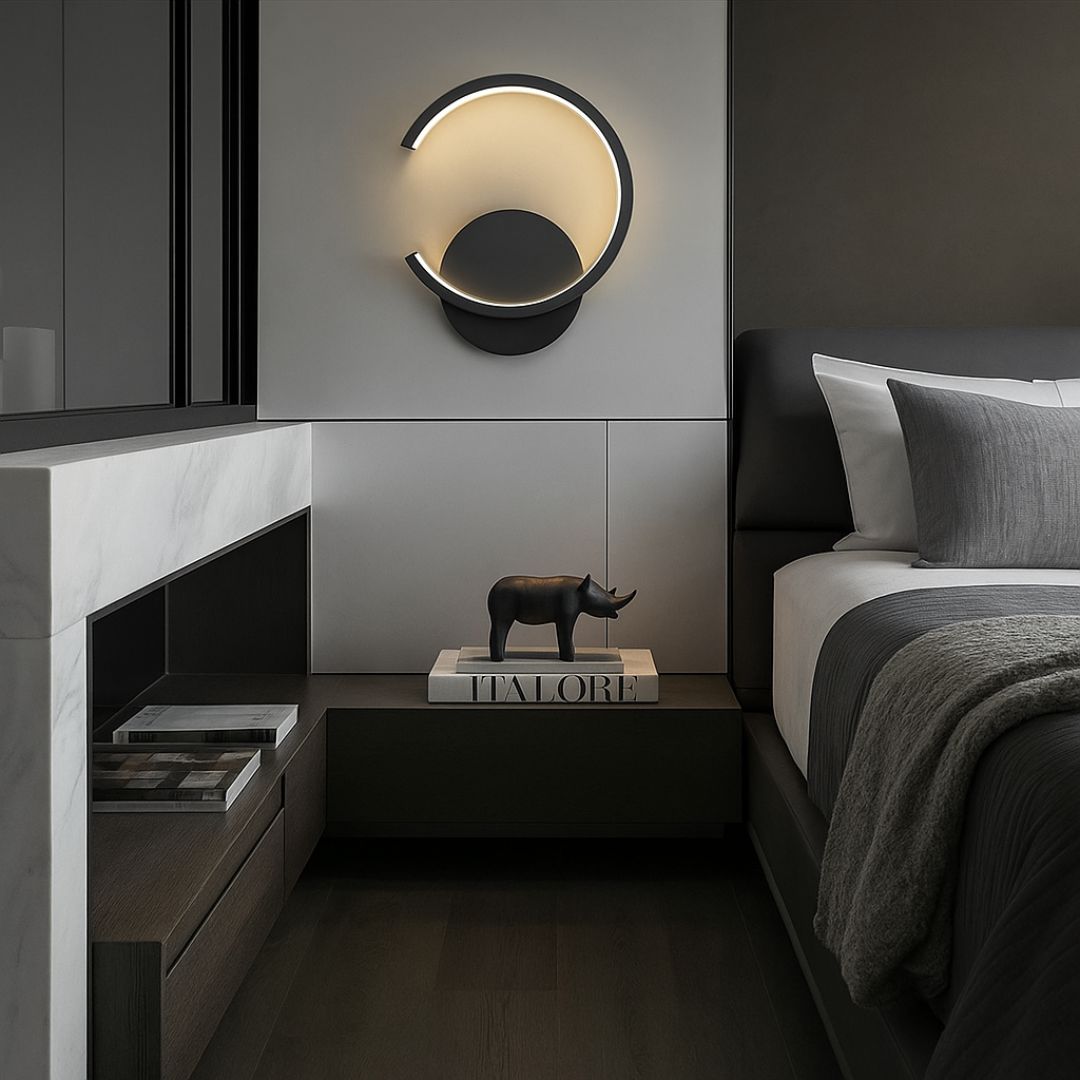 Luminária Arandela de Parede Eclipse Nordic em Led