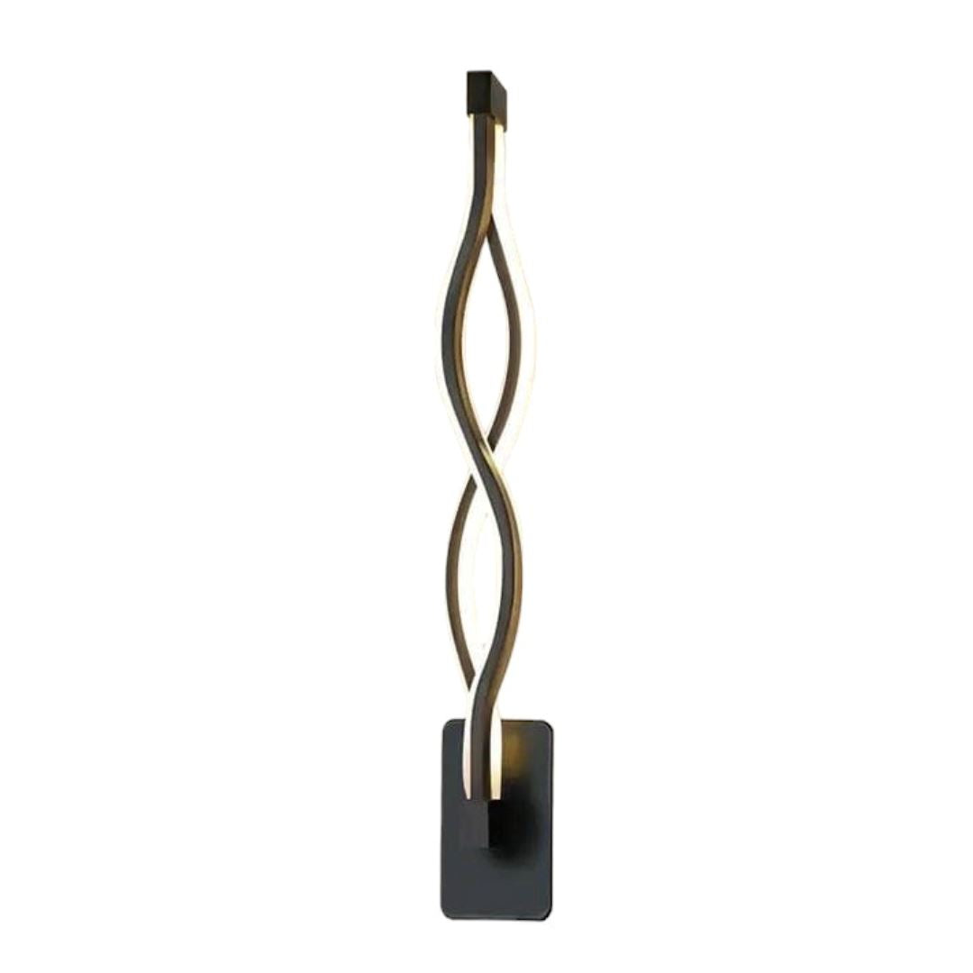 Luminária Arandela de Parede em Ondas LED 46,5cm