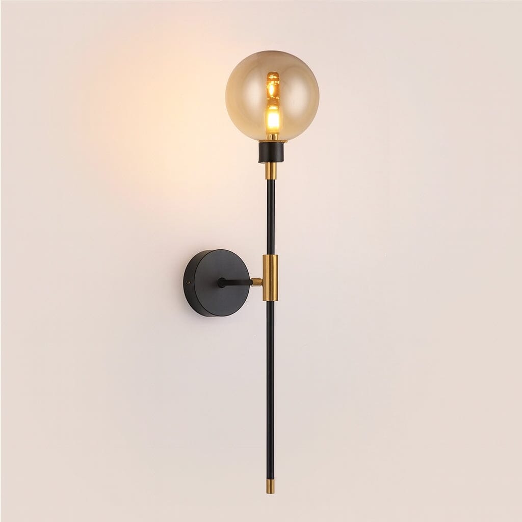 Luminária Arandela de Parede Lunaris em Vidro 70cm