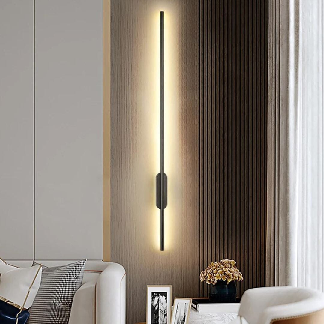 Luminária Arandela de Parede Minimalista Slim em Led 60cm