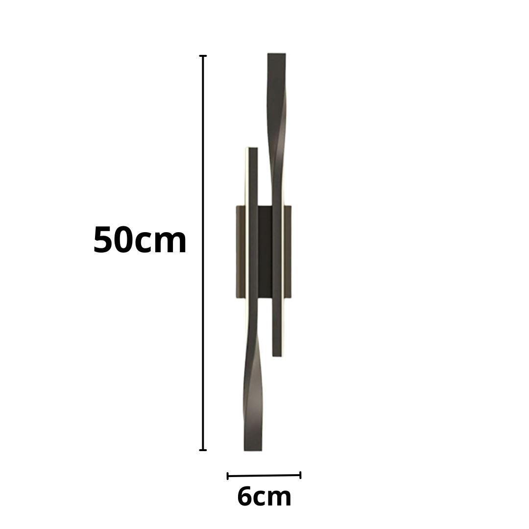 Luminária Arandela de Parede Paralela 50cm