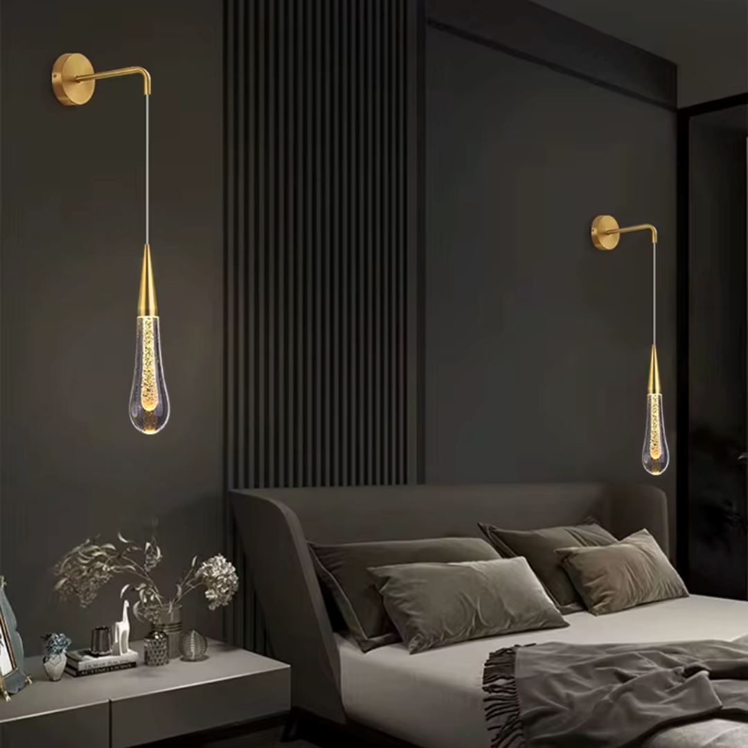 Luminária Arandela Luxuosa Crystals Light