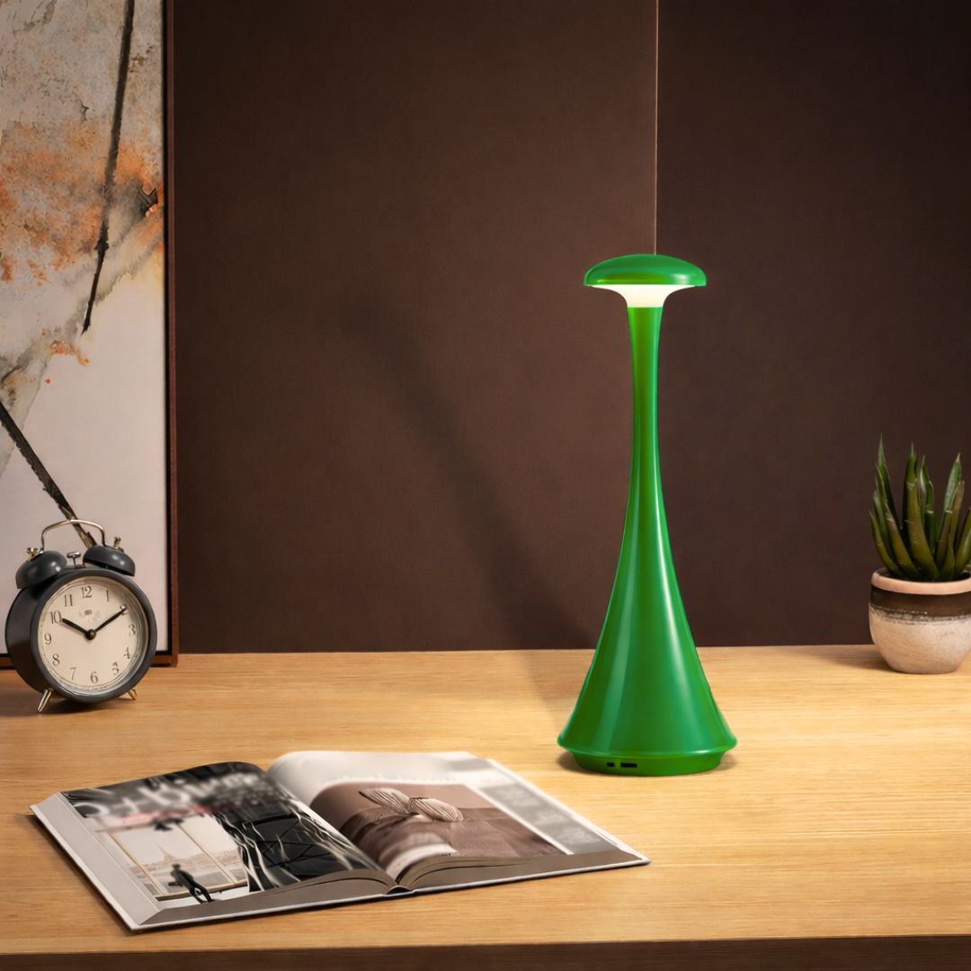 Luminária de Mesa Abajur Desk Lamp Touch Móvel