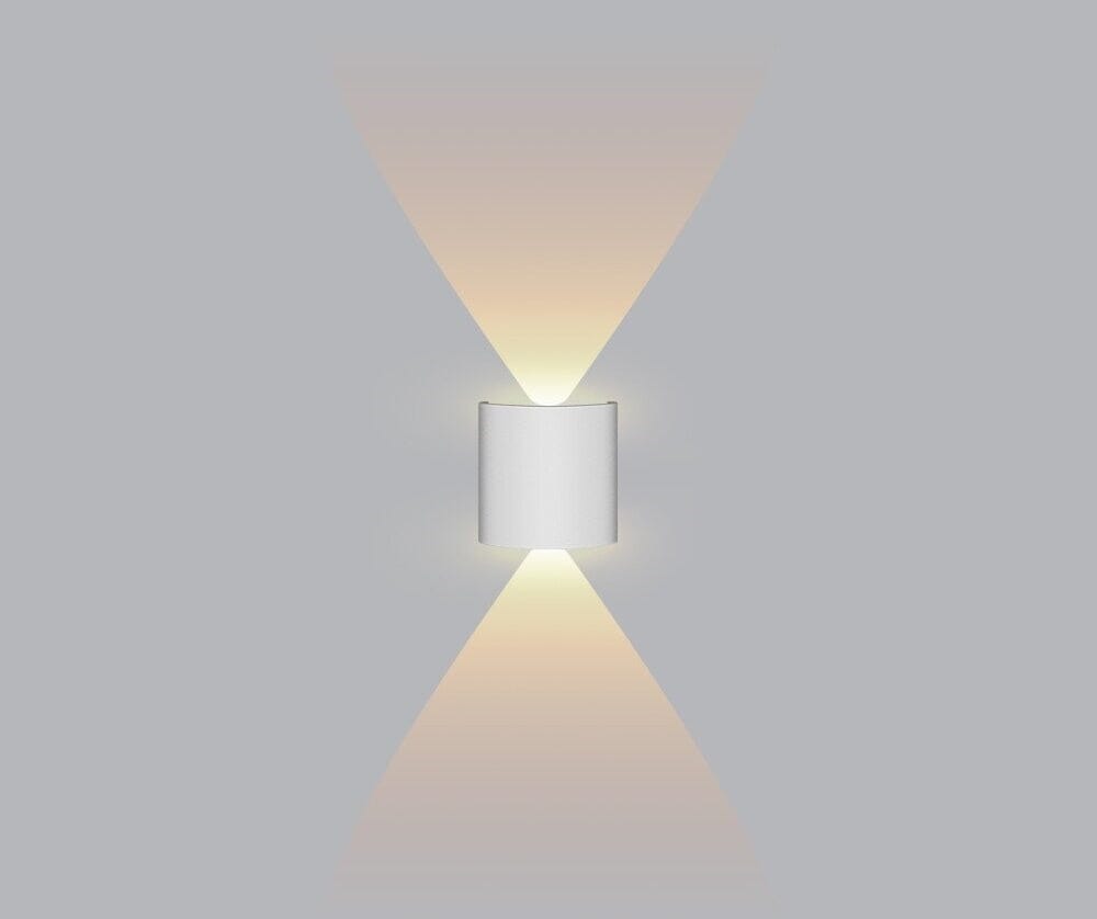 Luminária Arandela de Parede 4 Feixes de Luz Impermeável para Jardim Escada