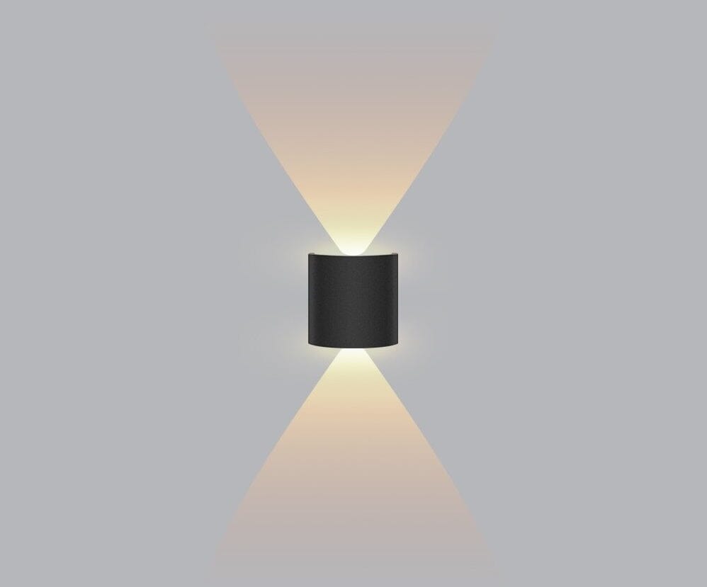 Luminária Arandela de Parede 4 Feixes de Luz Impermeável para Jardim Escada