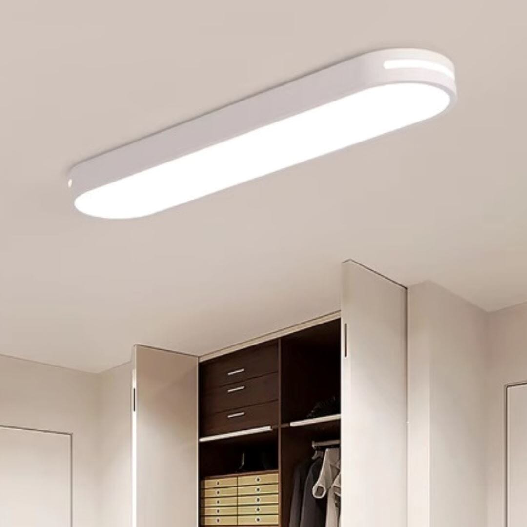 Luminária de Teto Plafon Sobrepor Elipse Oval Light 50cm