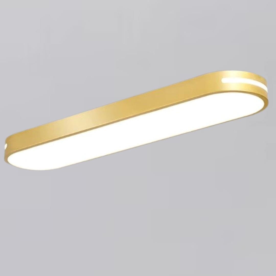 Luminária de Teto Plafon Sobrepor Elipse Oval Light 50cm