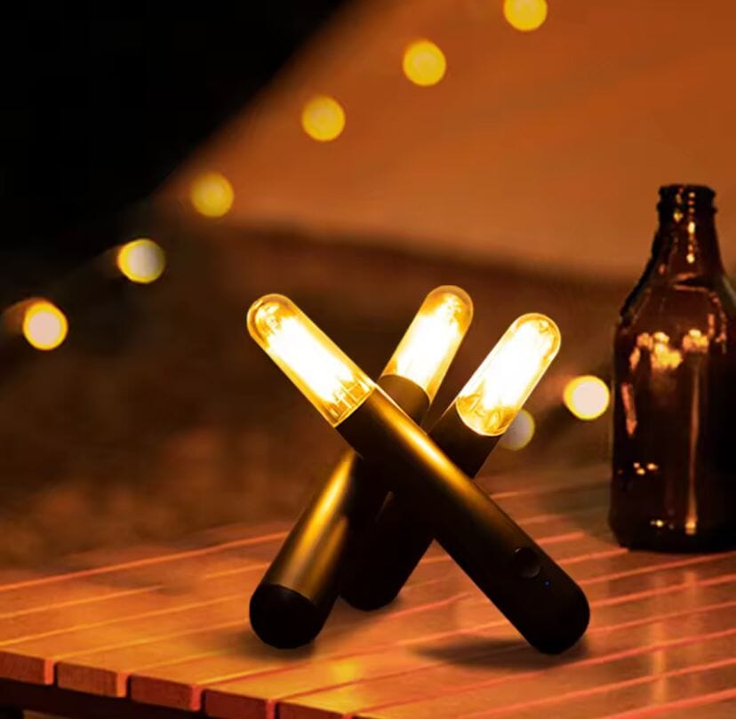 Luminária Móvel Touch de Mesa Articualda Flame USB