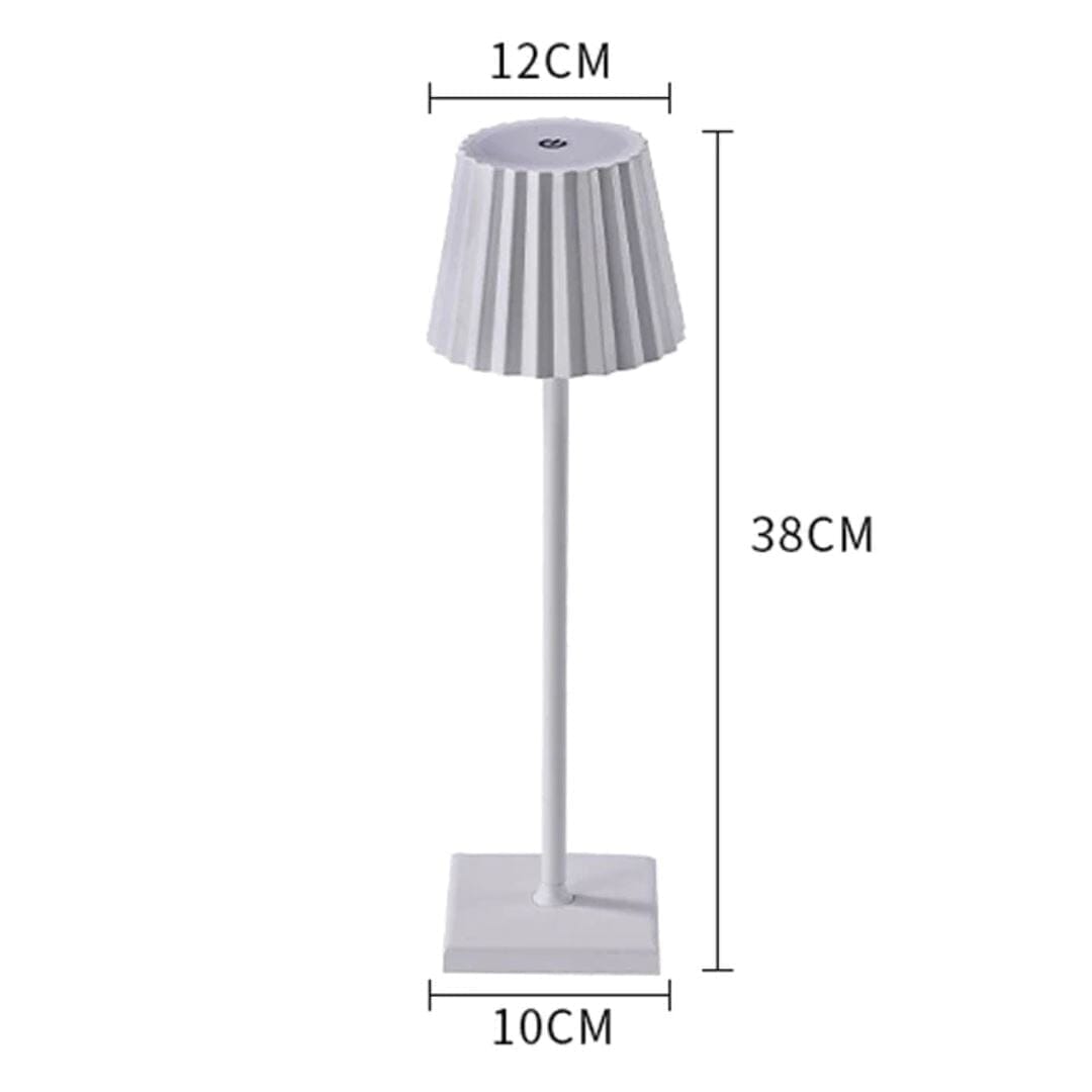 Luminária Móvel Touch de Mesa Aurora - Candeeiro e Abajur Earth 38cm