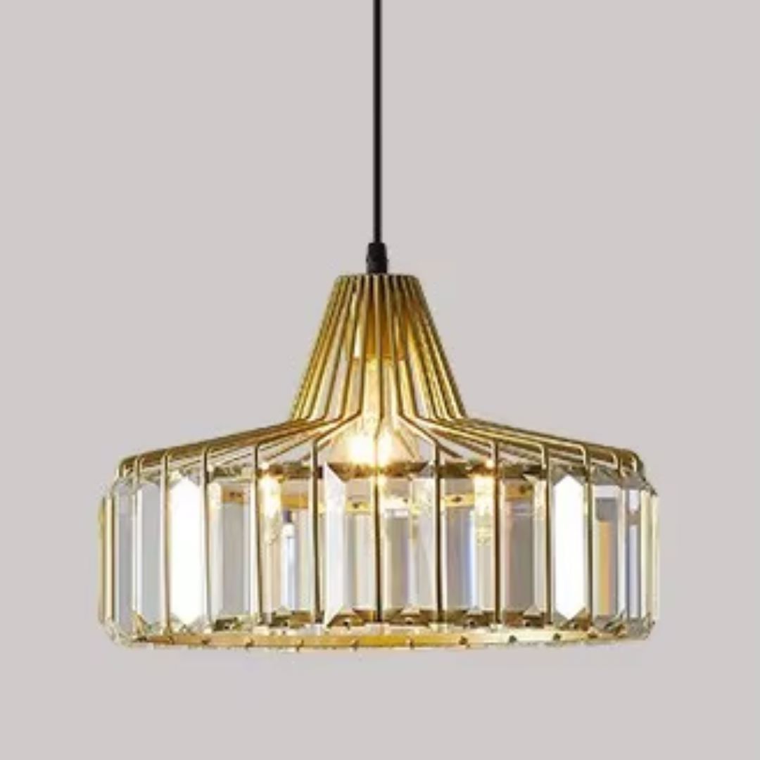 Lustre Pendente de Luxo Clarté em Crystal K9