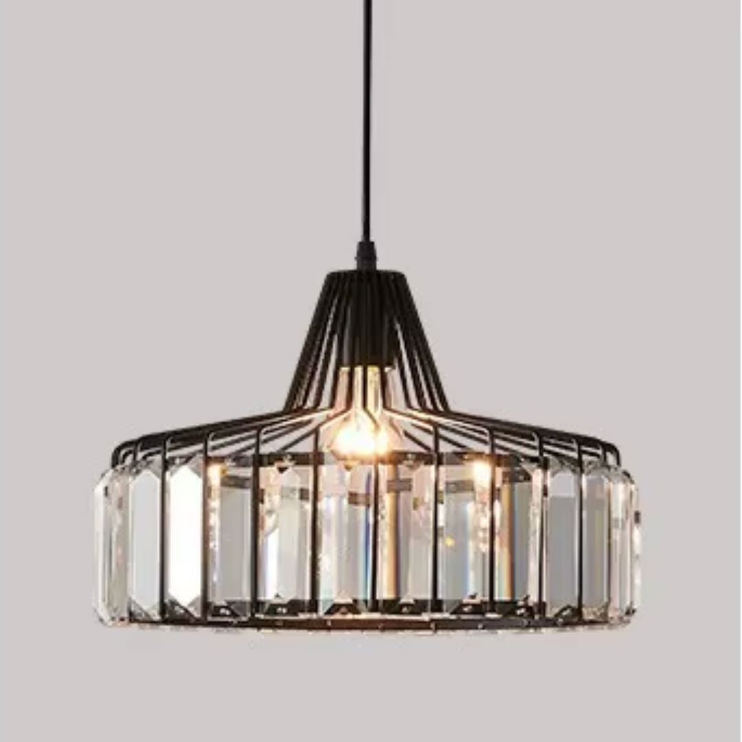 Lustre Pendente de Luxo Clarté em Crystal K9