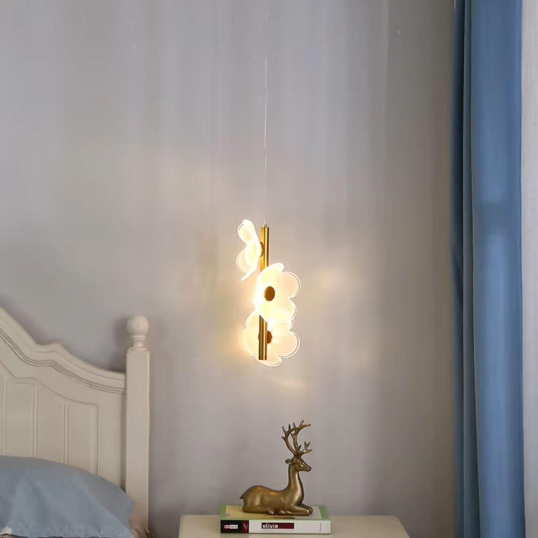 Lustre Pendente de Luxo Dainty Flowers 3 Tons