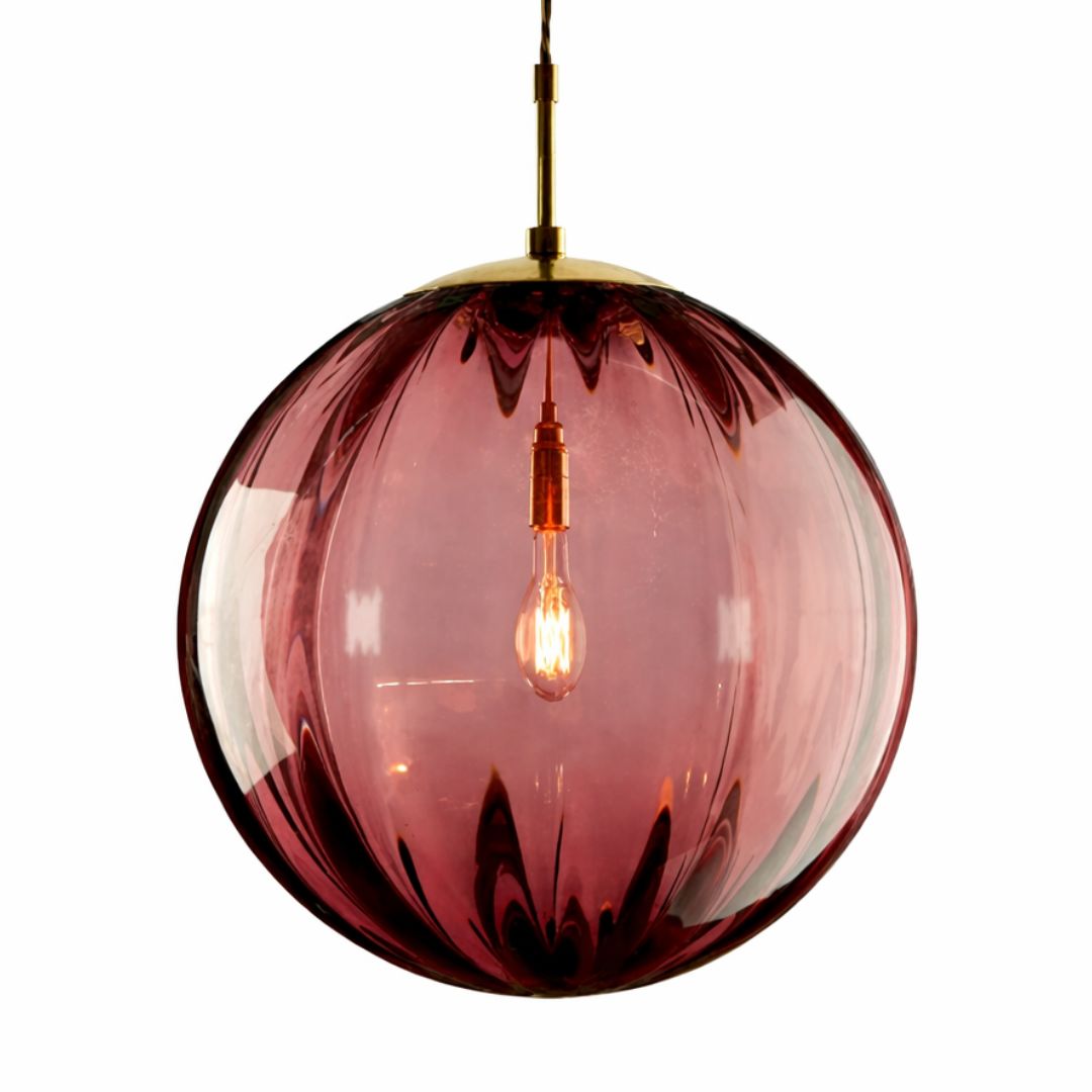 Lustre Pendente Esfera Bloom Glass