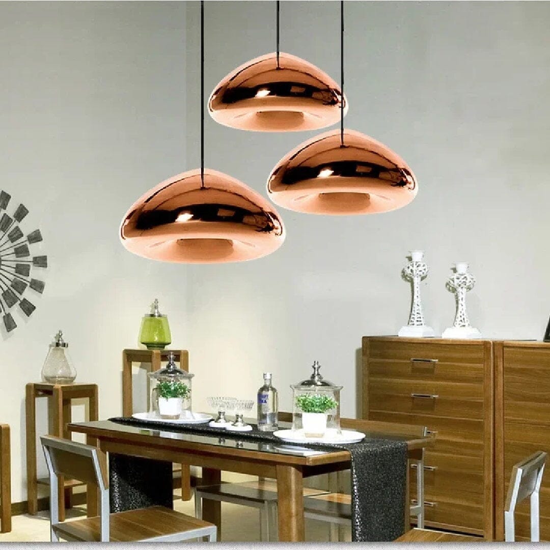 Lustre Pendente Luxuoso Void Luminous em Led 18cm