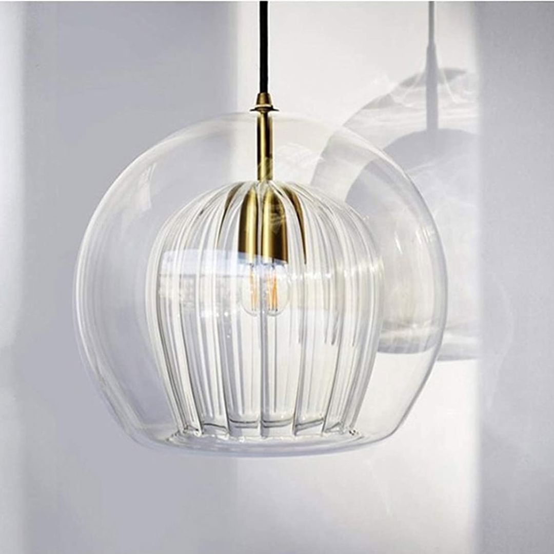 Lustre Pendente Luxuoso Vitreau