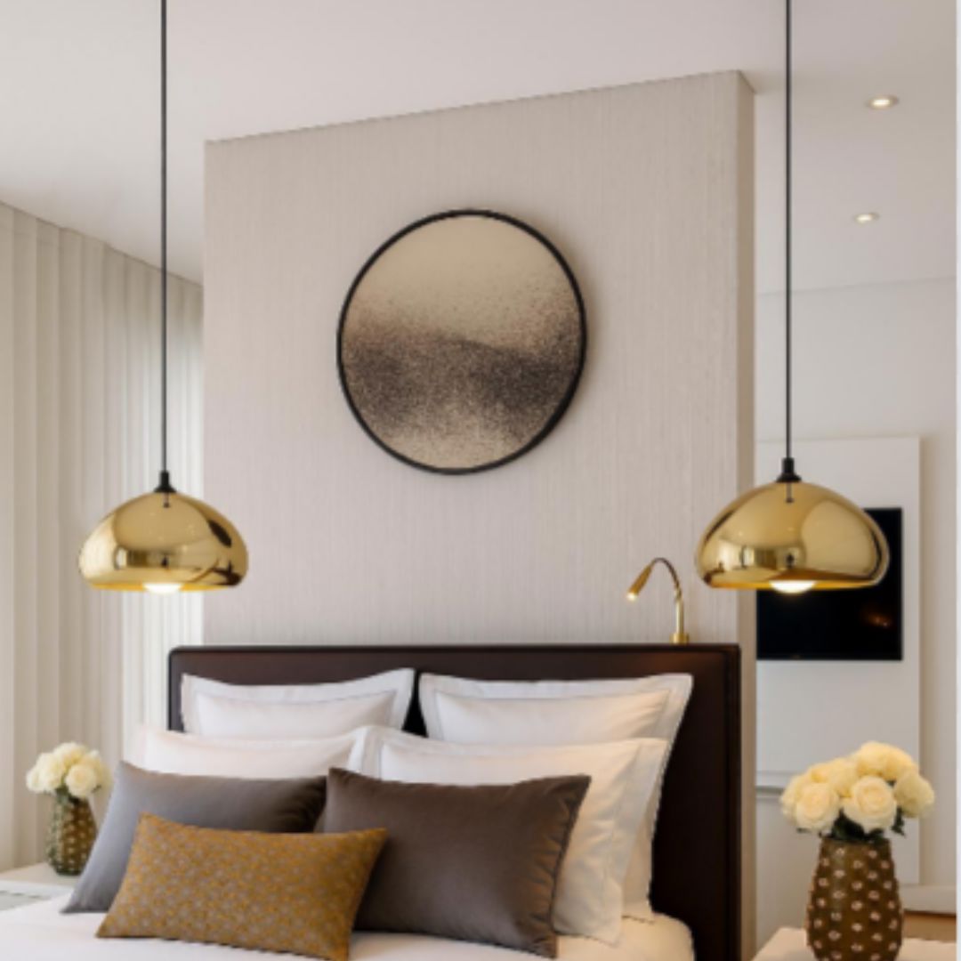 Lustre Pendente Luxuoso Void Luminous em Led 30cm