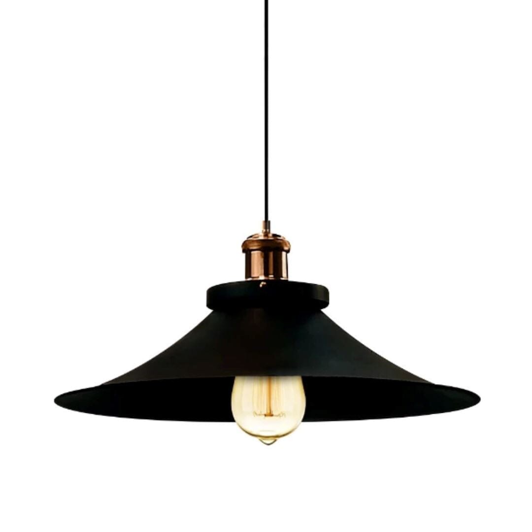 Lustre Pendente Nordic Loft Vintage para Cozinha Balcão 38cm