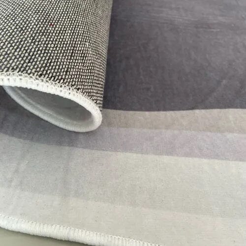 Tapete Decorativo Orgânico Abstrato Irregular para Sala - Monochrome Gray