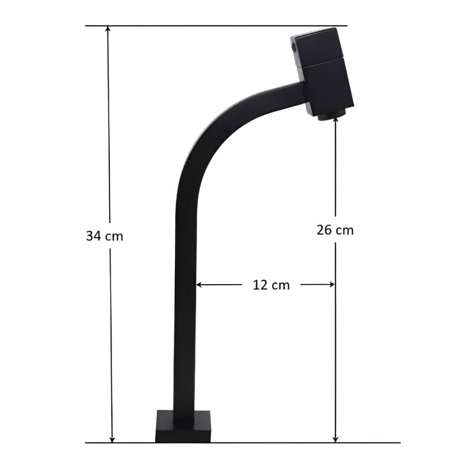 Torneira Alta SlimBack 90° para Lavabo 30cm