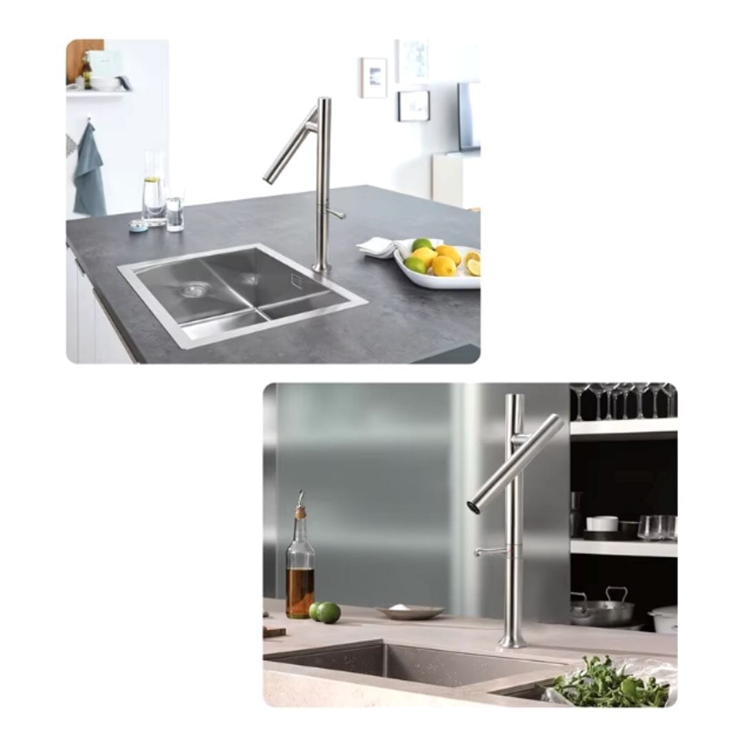 Torneira Gourmet Cross-Cut Slight 360° para Cozinha