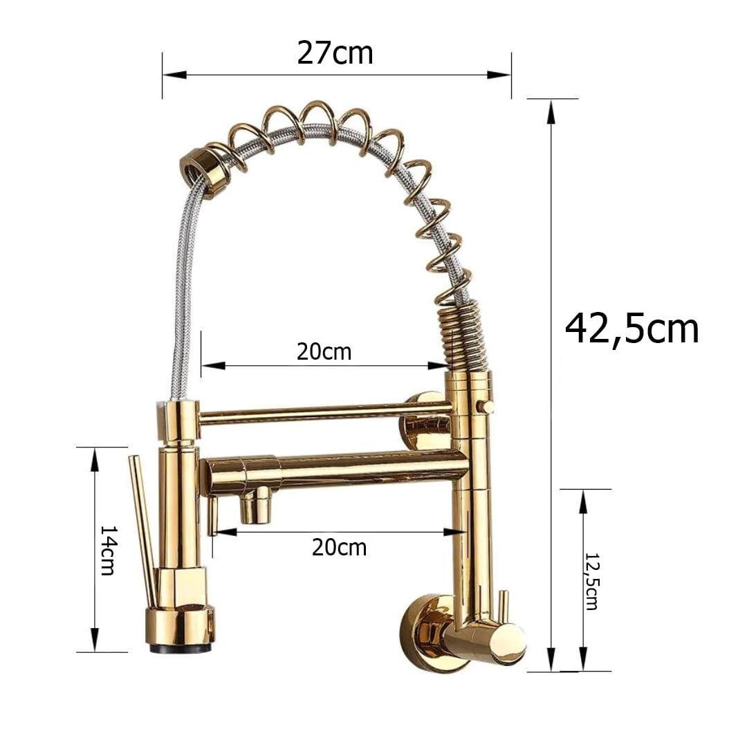 Torneira Gourmet Senses 360° para Cozinha 42,5cm
