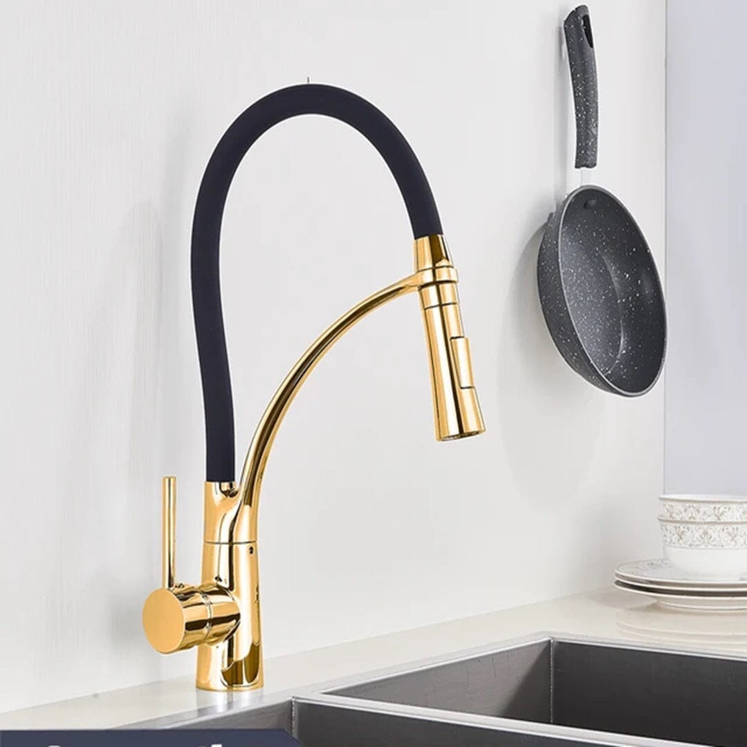 Torneira Móvel Chrome Pull Down