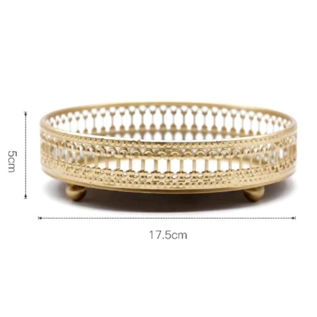 Aparador Circular Decorativo em Crystals