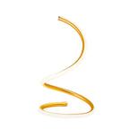 Loja Capricho Abajur - 0010 Luminária Abajur de Mesa Minimalista em Espiral