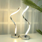 Loja Capricho Abajur - 0023 Luminária Abajur de Mesa Espiral Ivar II em Led