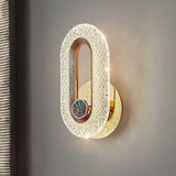 Luminária Arandela de Luxo Cristal Oval