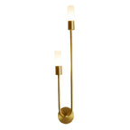 Loja Capricho Arandela 0030 Luz Quente / 01 Unidade Luminária Arandela de Parede Prisma em Led